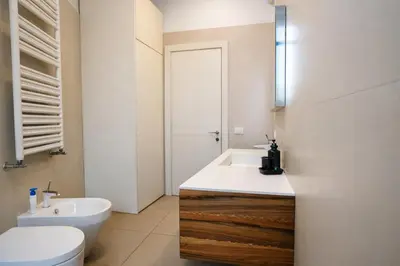 Bagno di Federica's Guest House Vomero, intero appartamento 6 ospiti uso esclusivo vicino metro