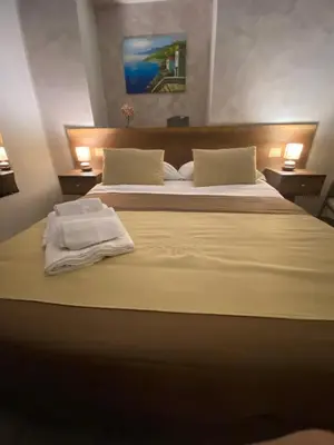Letto o letti in una camera di La dimora dei borboni