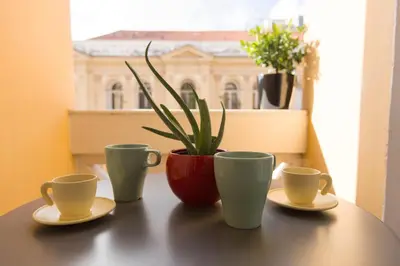 Set per la preparazione di tè e caffè presso N A P Experience Apartments