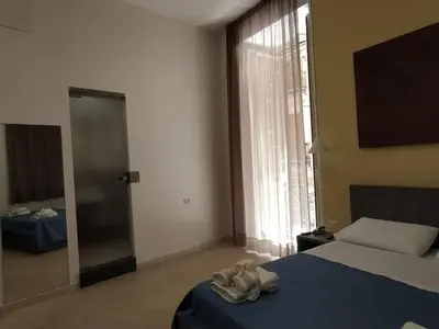 Letto o letti in una camera di La Casa di Halley