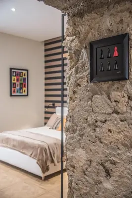 Letto o letti in una camera di Kbirr Charming House