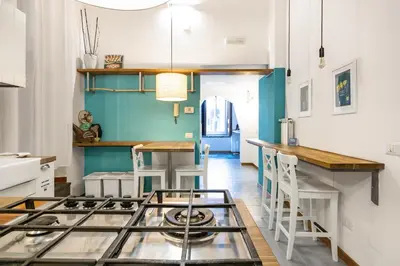 Cucina o angolo cottura di Napoli Napoli Rooms