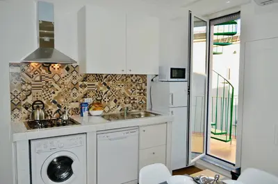 Cucina o angolo cottura di Toledo Penthouse