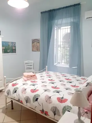 Letto o letti in una camera di Modern apartment in Napoli, near historical centre