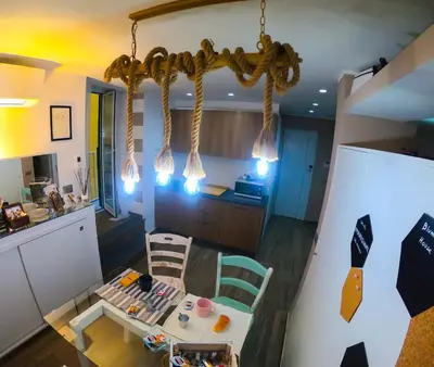 Cucina o angolo cottura di Blumon House