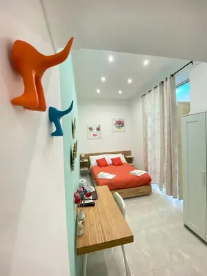 Letto o letti in una camera di Il Vicoletto
