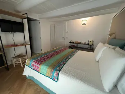 Letto o letti in una camera di Ferrandina1 Guest House