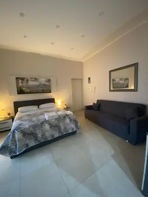 Letto o letti in una camera di Fondaco House