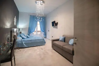 Letto o letti in una camera di New In! Syrenuse at Santa Lucia