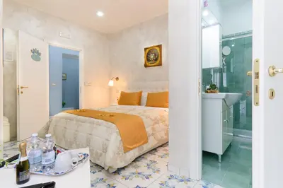 Letto o letti in una camera di Alma Adry