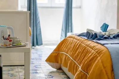 Letto o letti in una camera di Alma Adry