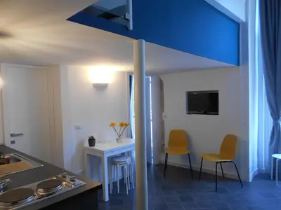 TV o dispositivi per l'intrattenimento presso Manuela Apartments San Domenico Centro Storico
