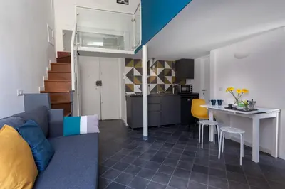 Area soggiorno di Manuela Apartments San Domenico Centro Storico