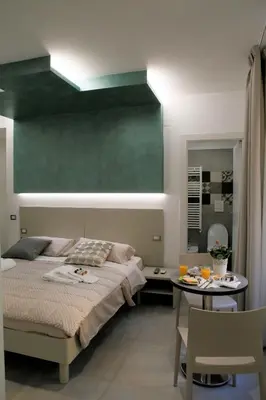 Letto o letti in una camera di Capitelli