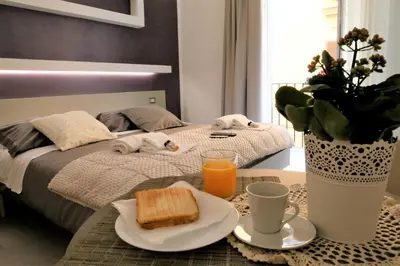 Letto o letti in una camera di Capitelli