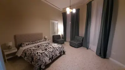 Letto o letti in una camera di Palazzetto di Neubourg