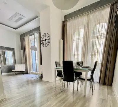 Area soggiorno di Duomo Platinum Apartments