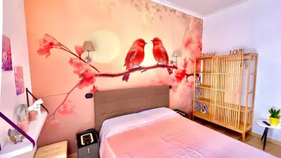 Letto o letti in una camera di Dolce Nido