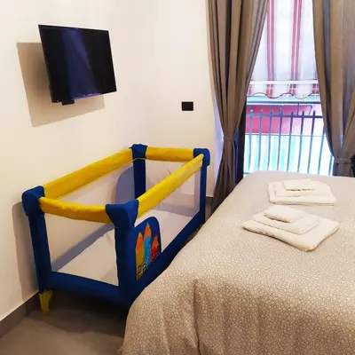Letto o letti in una camera di Toledo Sweet House