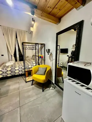 Letto o letti in una camera di Toledo Sweet House