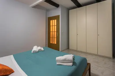 Letto o letti in una camera di Casa di Gabri