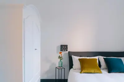 Letto o letti in una camera di Janare - Rooms & Terrace