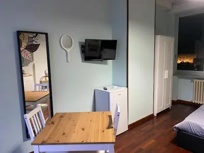 TV o dispositivi per l'intrattenimento presso NAPOLI MOOD Il Golfo Apartments