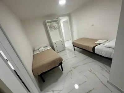 Letto o letti in una camera di San Matteo House