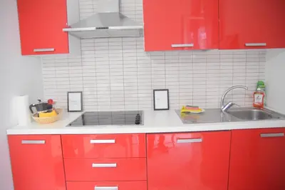 Cucina o angolo cottura di De Gasperi House- Elegante appartamento,con terrazza,nel cuore di Napoli