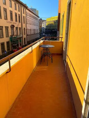 Balcone o terrazza di De Gasperi House- Elegante appartamento,con terrazza,nel cuore di Napoli