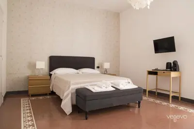 Letto o letti in una camera di Vesevo Rooms
