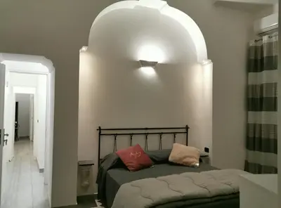 Letto o letti in una camera di Museumhome
