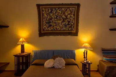 Letto o letti in una camera di Dimora dei Giganti Apartment