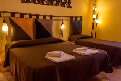 Letto o letti in una camera di Dimora dei Giganti Apartment