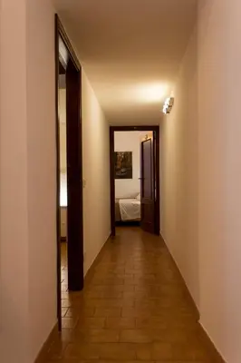 TV o dispositivi per l'intrattenimento presso Sui Tetti Di Napoli Apartment