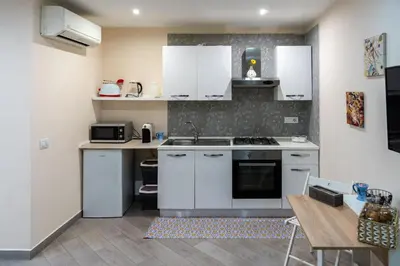 Cucina o angolo cottura di Mare chiaja