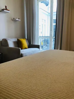 Letto o letti in una camera di Dimora Paladino