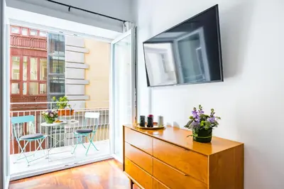 TV o dispositivi per l'intrattenimento presso Direlo Guest House