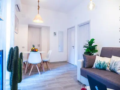 Area soggiorno di Chiaia Premium Flat, Naples Center, Near Seaside