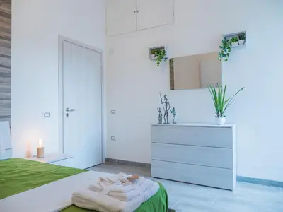 Letto o letti in una camera di Chiaia Premium Flat, Naples Center, Near Seaside