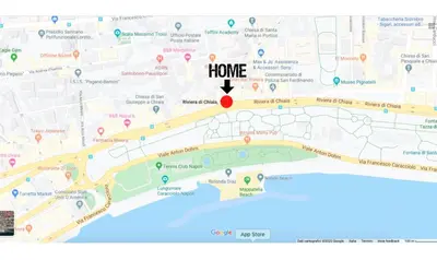 Planimetria di Chiaia Premium Flat, Naples Center, Near Seaside