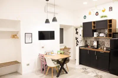 Cucina o angolo cottura di It's Napoli Apartment