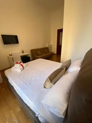 Letto o letti in una camera di Residenza san gennaro