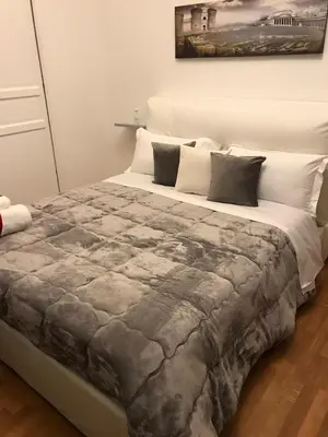 Letto o letti in una camera di Residenza san gennaro