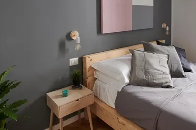 Letto o letti in una camera di Daglinn House