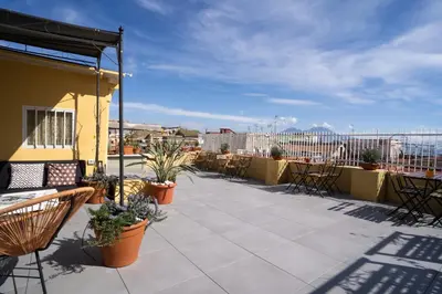 Balcone o terrazza di HOPESTEL Secret Garden Napoli