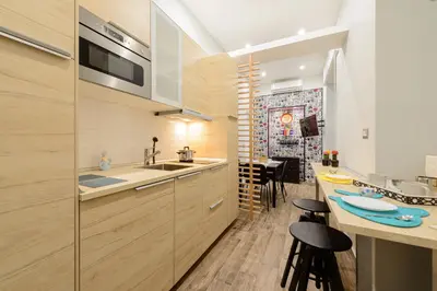 Cucina o angolo cottura di Dimora San Gennaro 10
