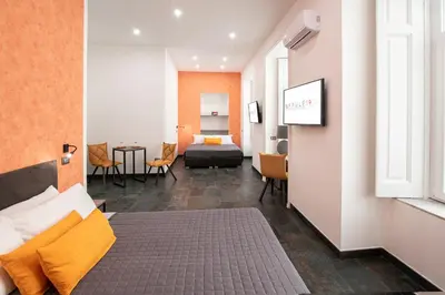 Letto o letti in una camera di Napul'è 19