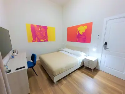 Letto o letti in una camera di Toledo Place