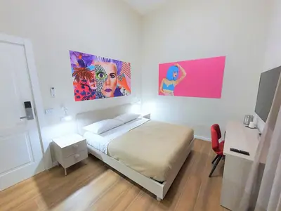 Letto o letti in una camera di Toledo Place